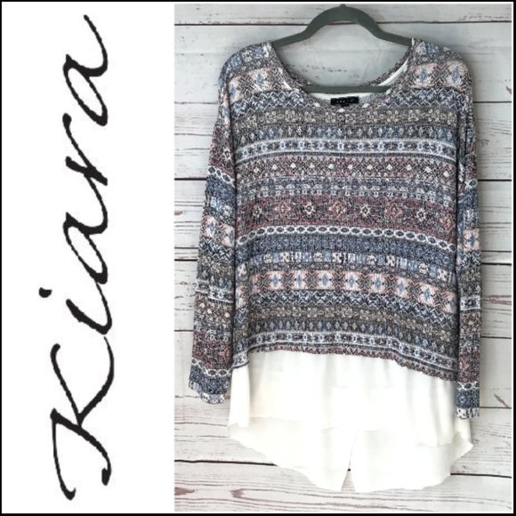 Kiara Sweaters - *3/$18*Kiara Light Long Sleeve Sweater Size Large